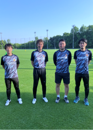名古屋グランパスの取り組みの様子